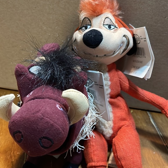 Timon and Pumbaa Disney Broadway Musical The Lion King - Picture 8 of 12